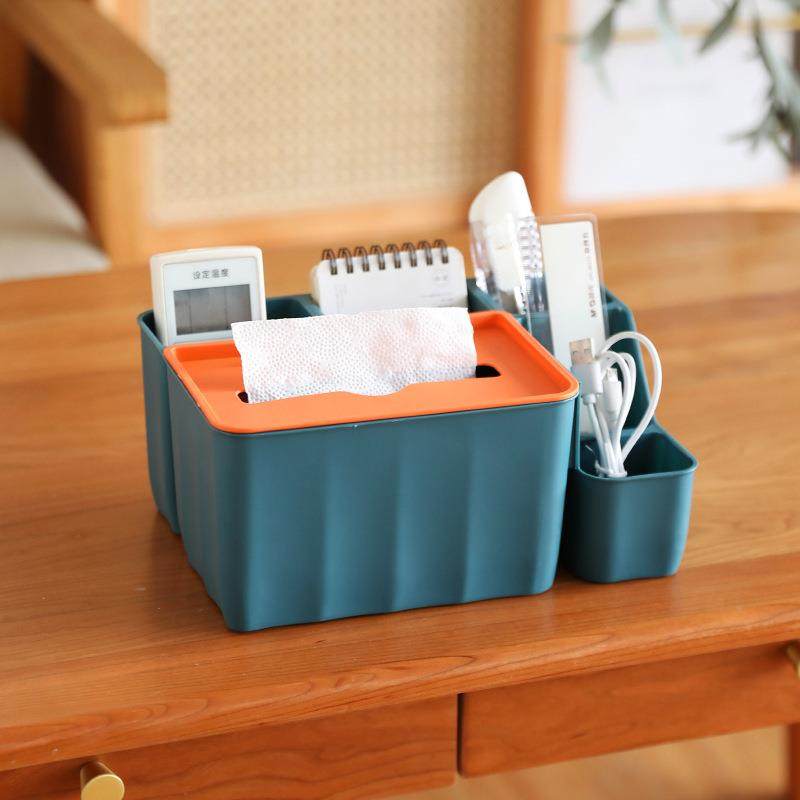 Multi-style, multi-color Nordic multifunctional tissue box,