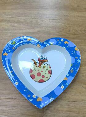 Food-grade children's tableware, cute cartoon design, suitab