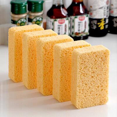 Home-use dishwashing sponge, designed for easy cleaning. Mad