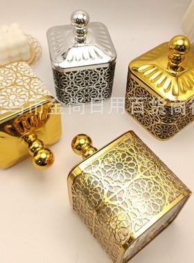 New Light Luxury Decorative Gift Candy Jar Tea Canister Drie