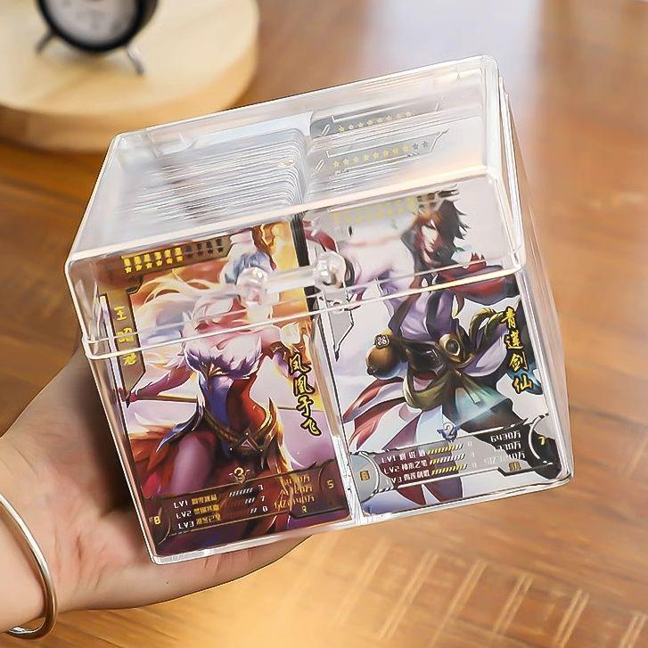 Blind box card storage box, acrylic case for storing self-pr
