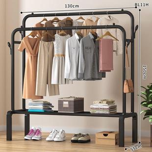 Simple Foldable Clothes Drying Rack, Single Rod Indoor Cloth