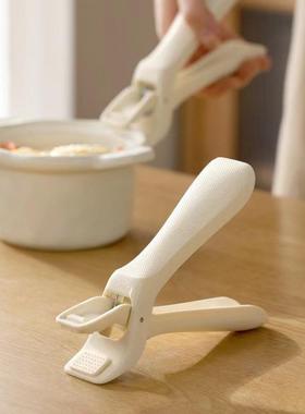Home-use heat-resistant dish and bowl tongs, kitchen steamer