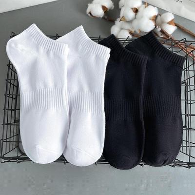 Men's Summer Short Socks - Trendy and Sporty Breathable Cott