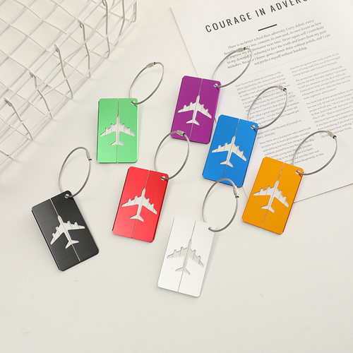 Wholesale Aluminum Alloy Luggage Tags, Hanging Tags, Fligh