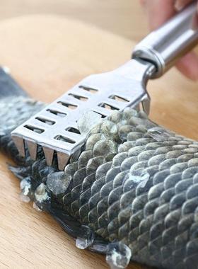 Fish Scale Scraper, Stainless Steel Fish Scaler, Scale Remov