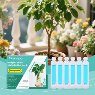 MOONSPRY Plant Nutrient Solution Hydroponic Plant Fertilizer
