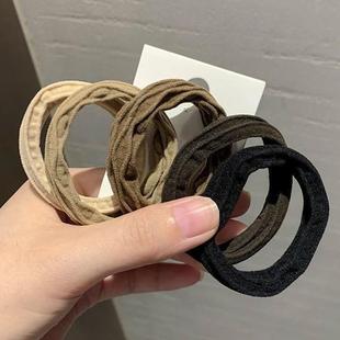 High-Elasticity Seamless Rubber Bands for Women's Hair Tying