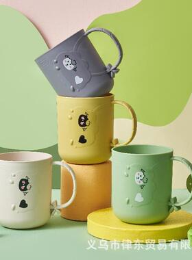 Cute Cartoon Children's Toothbrush Cup for Home Use, Sheep D