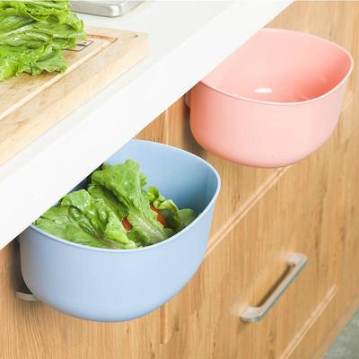 Naguochun Solid Color Kitchen Seamless Cabinet Door Storage
