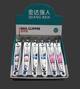 Real Shot Authentic Qiangren 650E Large Slanted Nail Clipper