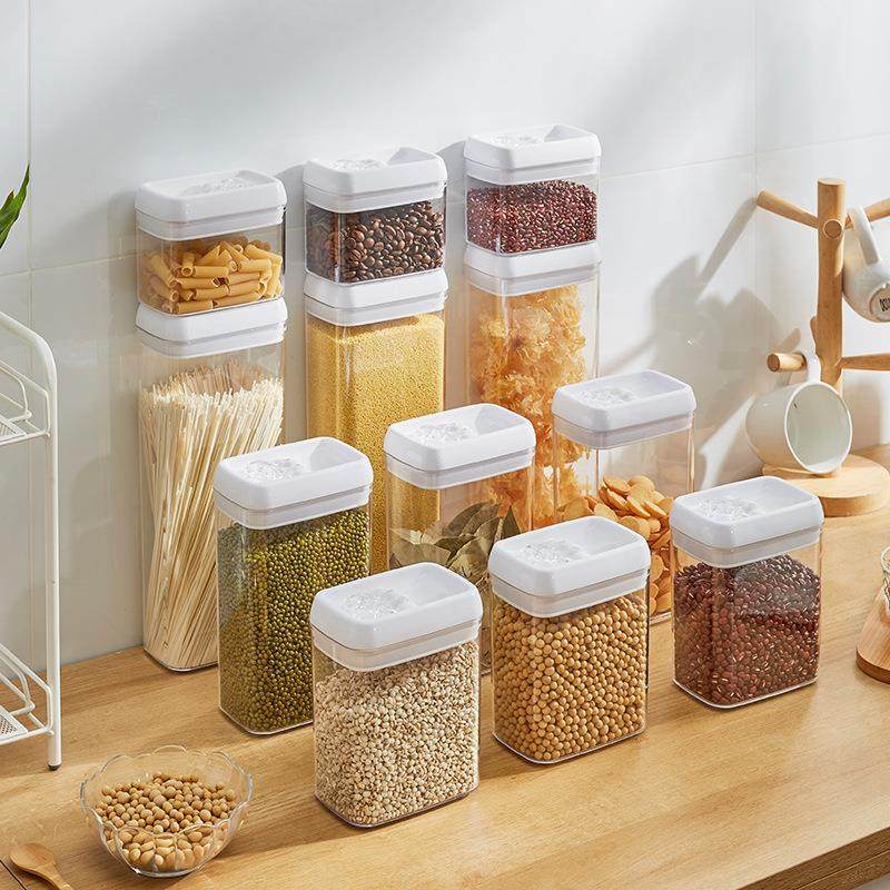 Airtight Container for Mixed Grains,多功能家用储物罐，厨房收