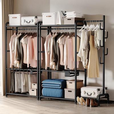 New Standing Wardrobe Clothes Hanger for Home Use - Reinforc