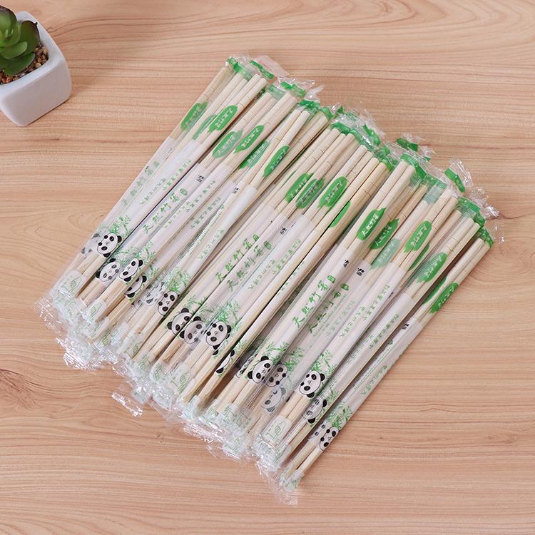 Wholesale 50 pairs of disposable bamboo chopsticks, suitable