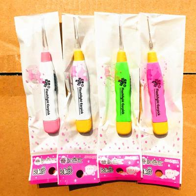 Colorful Pouch Packaged Glowing Ear Pick, Wholesale Ear Pick