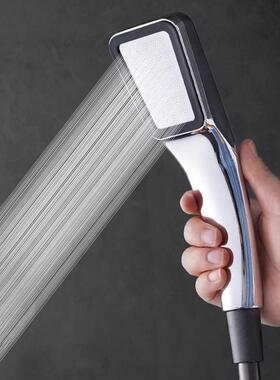 Wholesale 300-nozzle high-pressure shower head, square handh