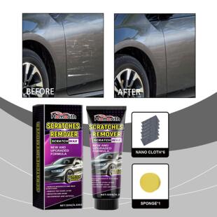 HOMONTH Car Scratch Care Kit, Car Scratch Remover, Headlight