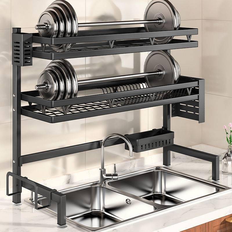 3-Tier Strong Rack kitchen drop large dish rack shelf bowl