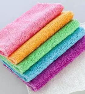 Two-Yuan Store Bamboo Fiber Oil-Repellent Double-Layer Clean