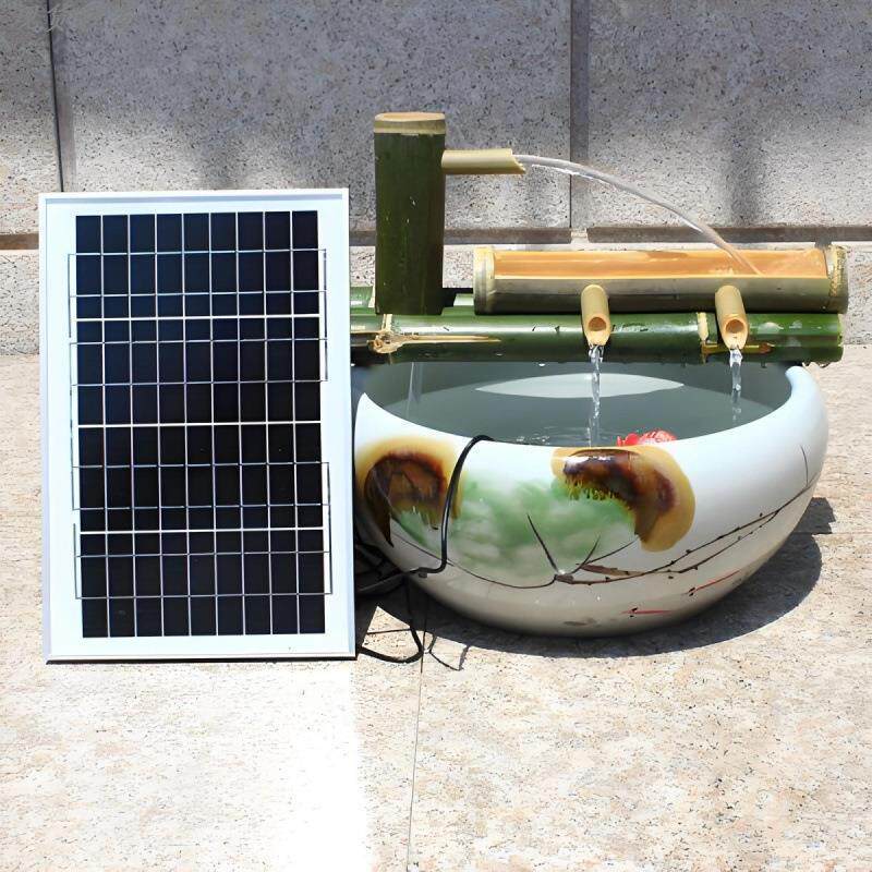 太阳能usb抽水泵鱼缸鱼池水循环流水过滤假山增氧大流量水泵户外