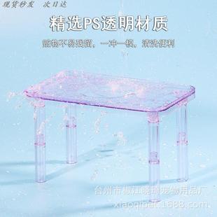 【现货秒发】仓鼠平台笼内二层水晶平台金丝熊窝阁楼玩具造景用品