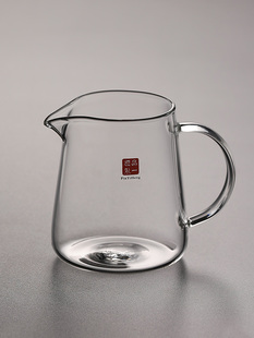 加厚玻璃公道杯带茶漏一体茶具套装高档公杯单个耐高温茶海分茶器