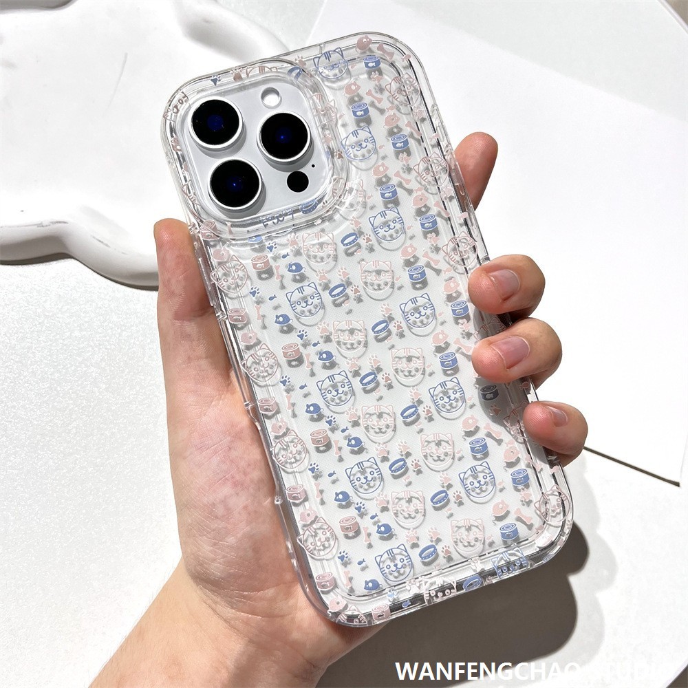 百搭趣味萌宠适用15ProMax小众手机壳创意苹果13卡通iPhone16防摔