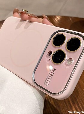 简约纯色细磁秒变17大视窗适用1617ProMax手机15情侣