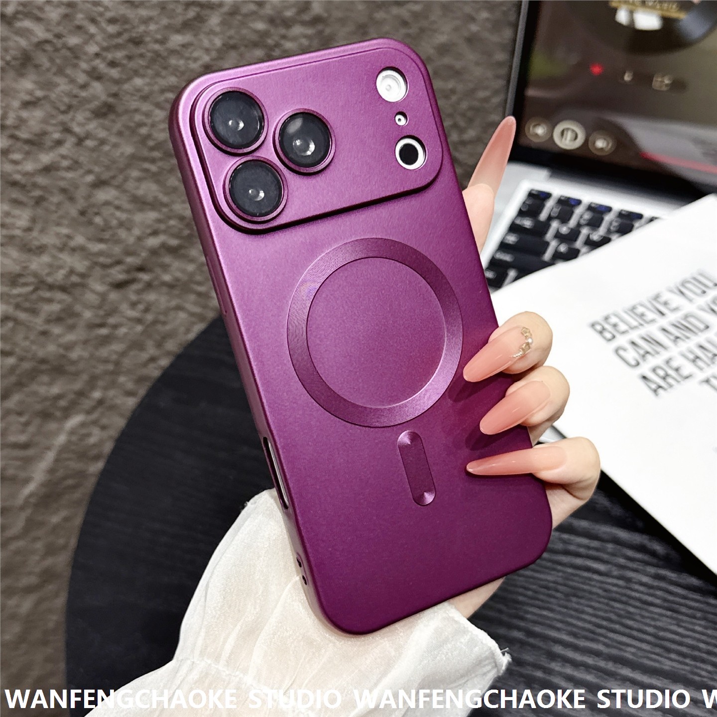 适用iPhone18rMa金属漆磁