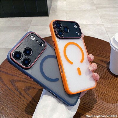 适用iPhone17手机壳莱卡磁