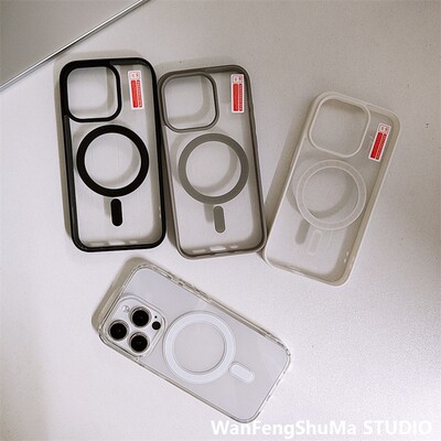 iPhone17Promax纯色透明手机壳