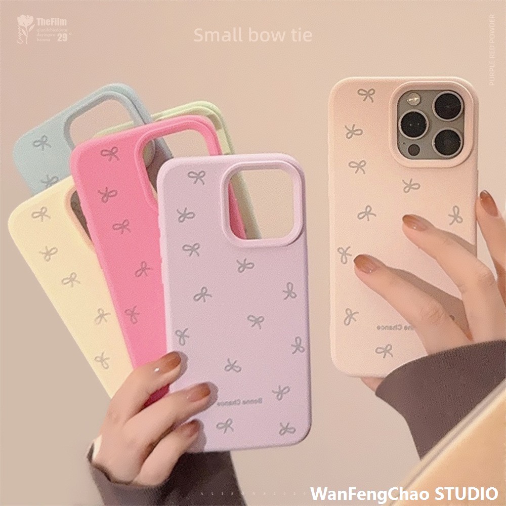 满屏蝴蝶结iphone17苹果手机壳