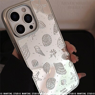 鎏金电镀适用苹果17Promax手机壳