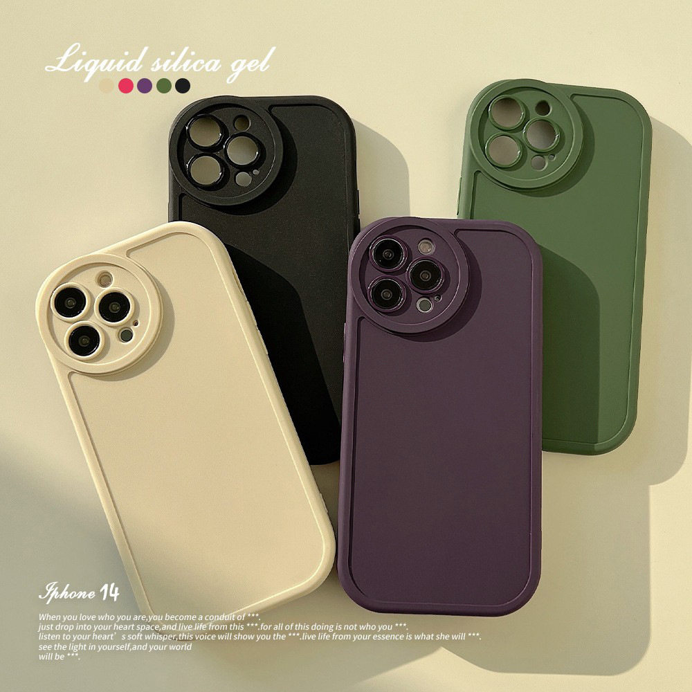 简约纯色iPhone14pro适用13pro max苹果手机壳12硅胶11男女X/xr套使用感如何?