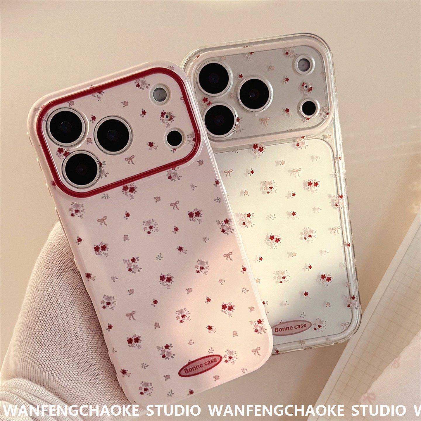 新年红碎花iPhone17promax手机包适用苹果16透明14全包12软11,运动包/户外包/配件,证件包,淘宝优惠券,粉丝福利购,淘宝优惠卷