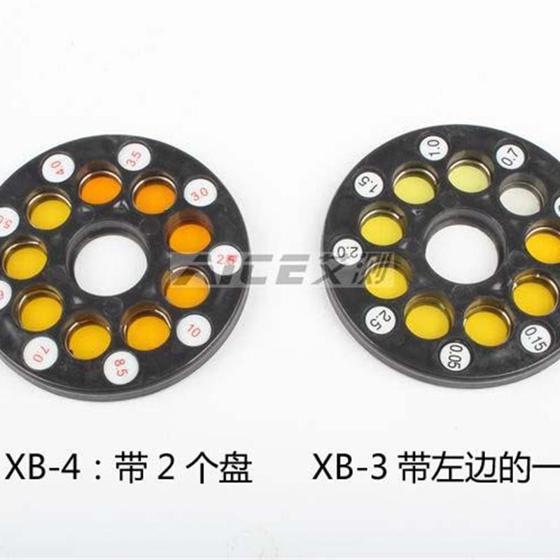 新款(海恒)XB-3/4余氯比色器计背投余氯检测仪自来水包邮