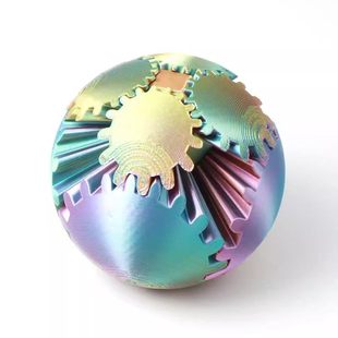 3d打印玩具齿轮球魔方创意解压模型玩具成人减压神器高颜值立体三