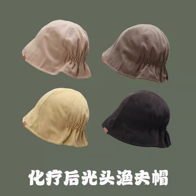 化疗后女士光头帽夏天子月