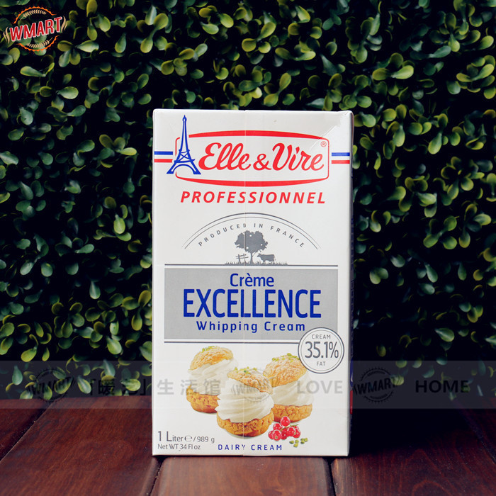 France Philharmonic Wei Whipping cream 1L animal cream iron tower Whipping cream Piping Mousse Tartin the Agri rice/Dried foods/Condiment , Baking ingredients/Accessories/Food Additives-New , Bakery raw materials , Cream  category - from Buy2taobao.com to provide professional Taobao agent buy service