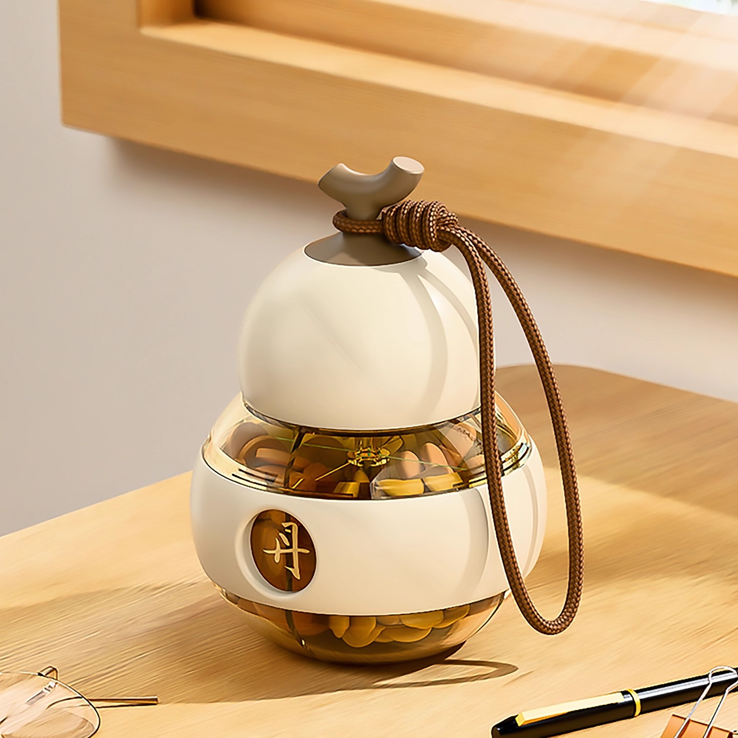 BSD创意药盒便携分装药