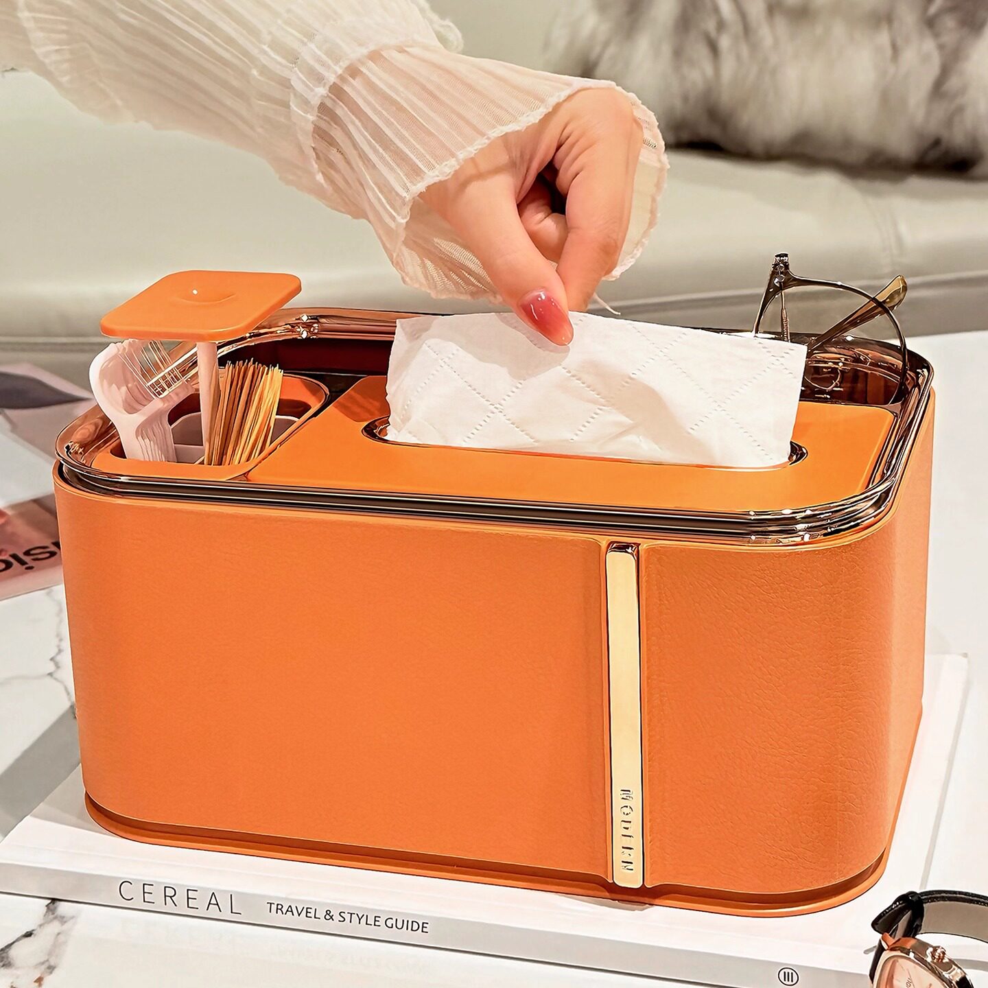 BSD新款纸巾盒家用客厅抽纸盒