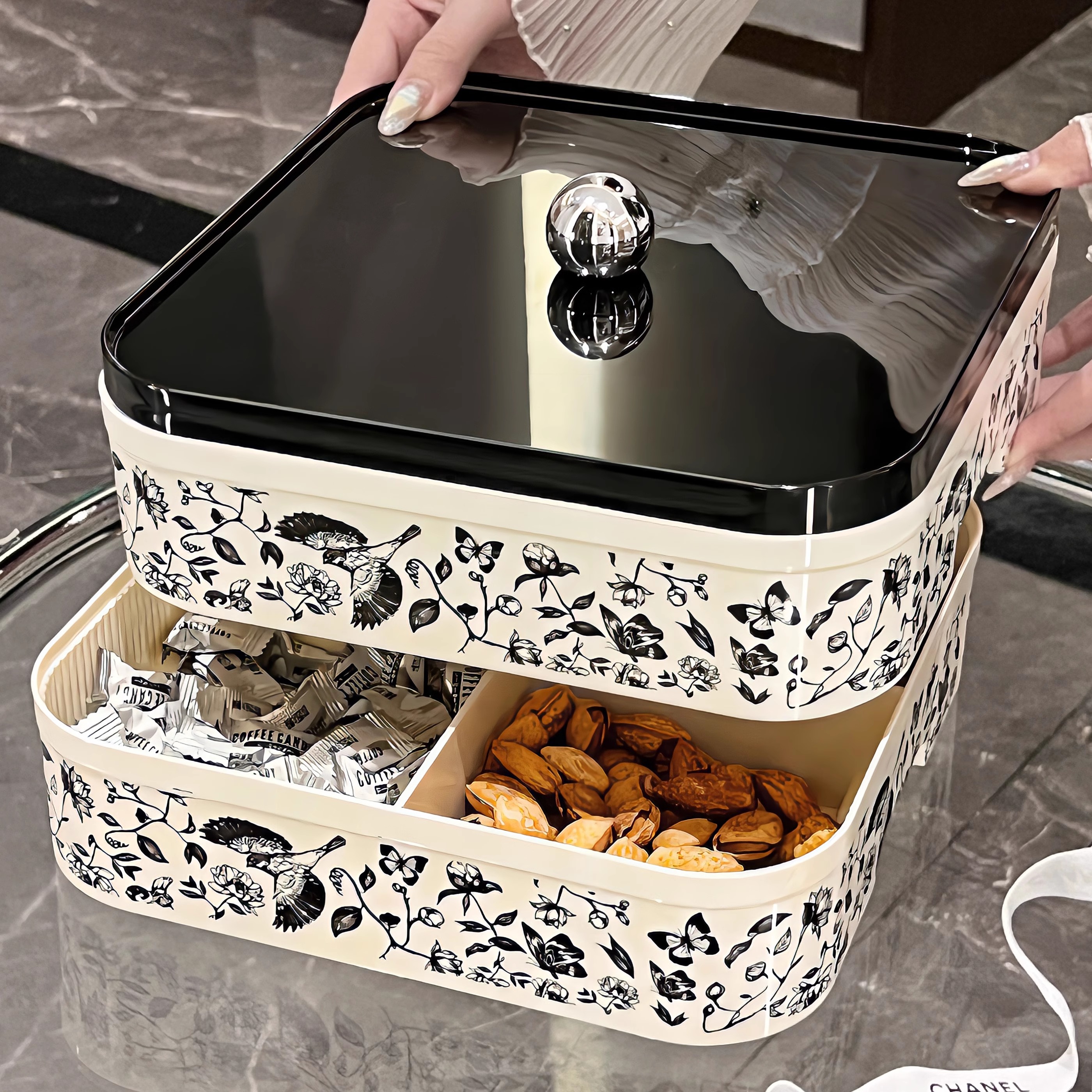 BSD果盘家用客厅茶几干果