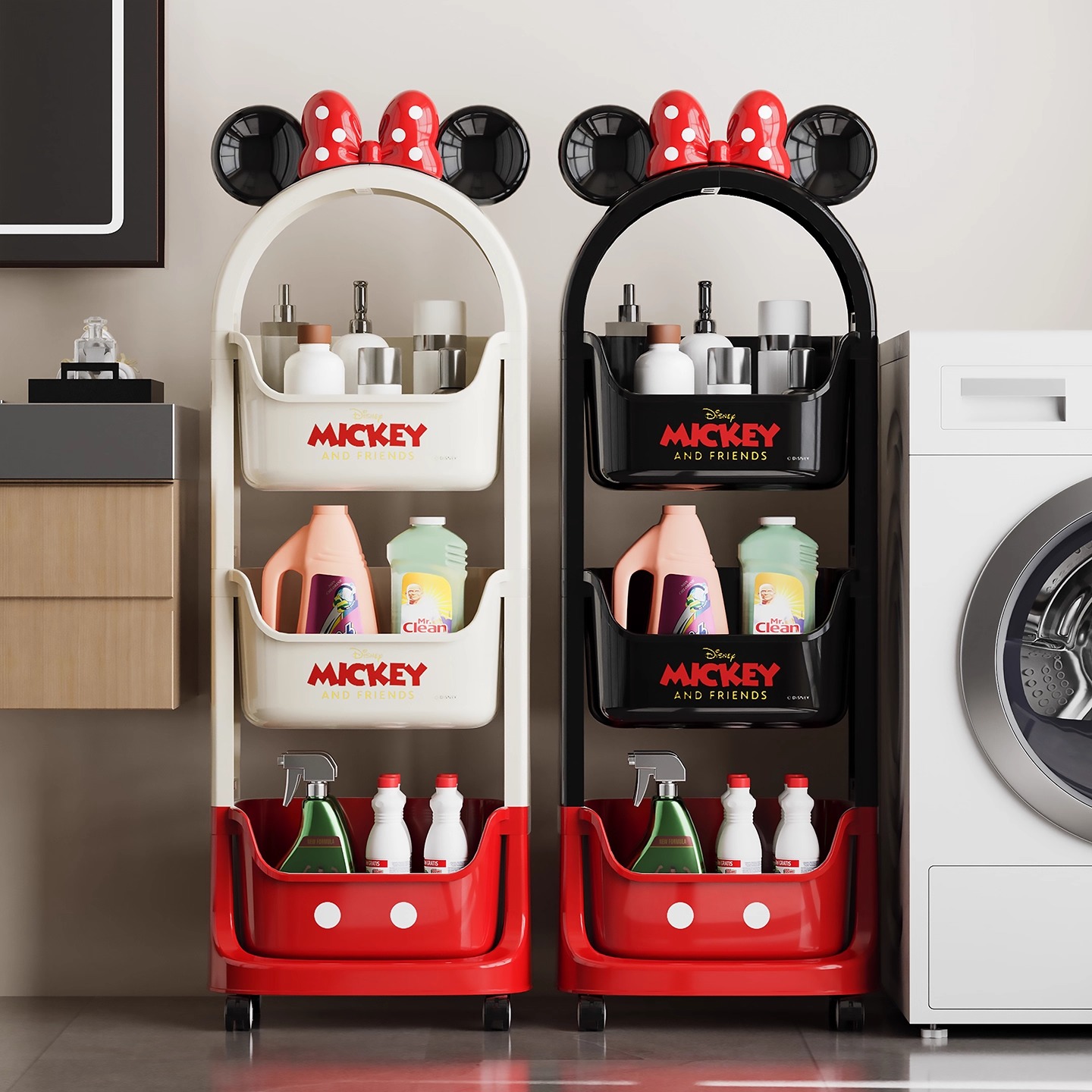 BSD阳台滚筒洗衣机置物架落地式