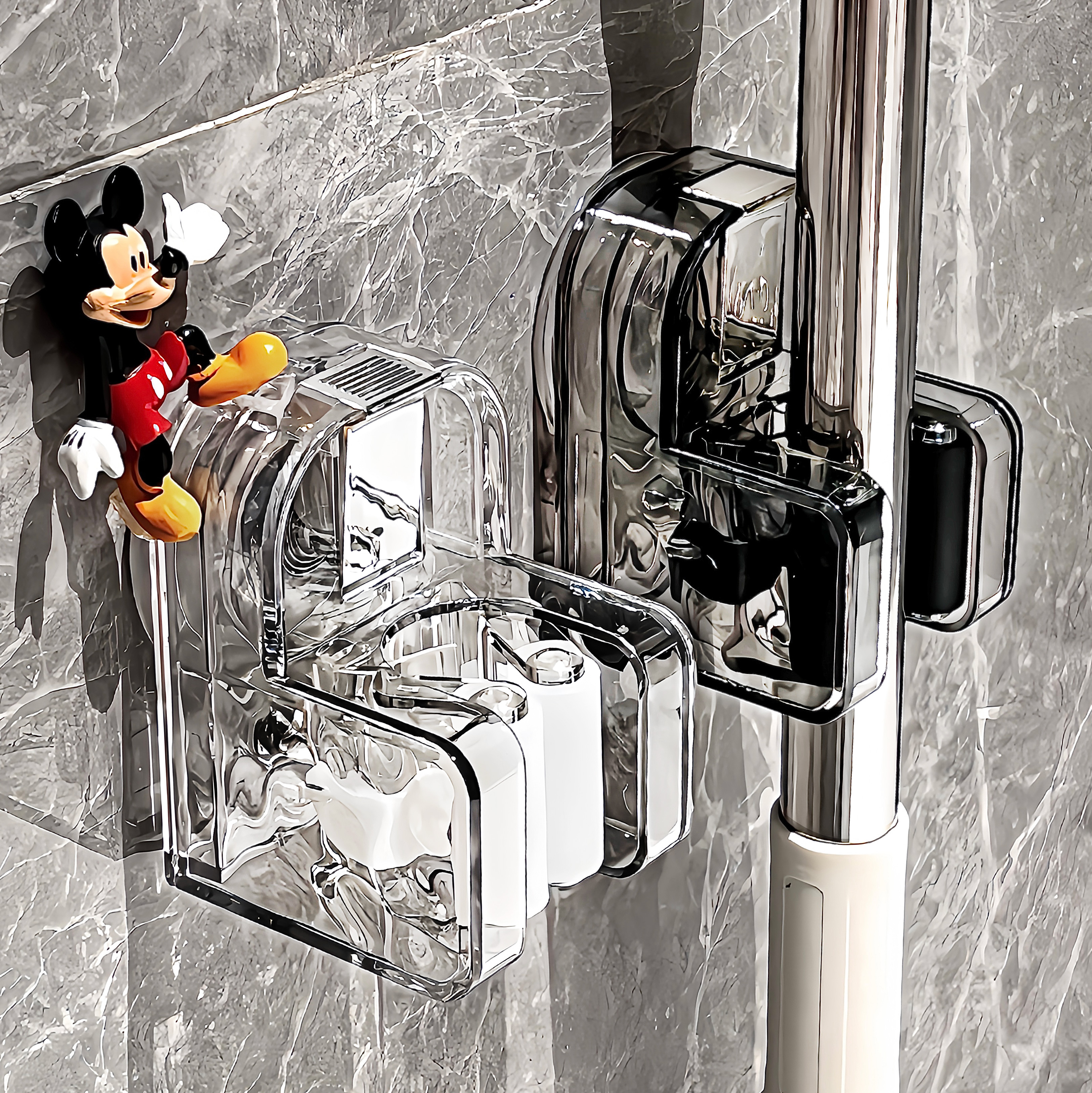 BSD吸盘拖把壁挂夹拖把挂钩