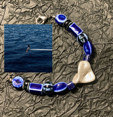 YvetteStudio原创设计SZA专辑SOS手链情侣手工手链男女礼物rnb