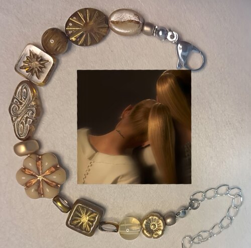 Yvette stuido原创手链eternal sunshine进口捷克琉璃a妹永恒阳光