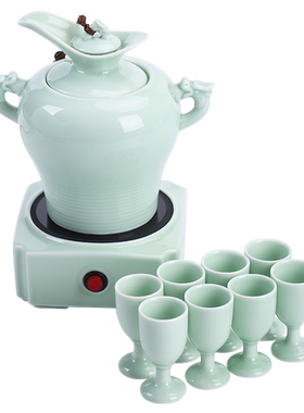 丰阁中老式煮暖酒器半斤温酒器