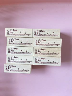 现货日本beverly宫崎骏龙猫魔女宅急便木质印章手账素材