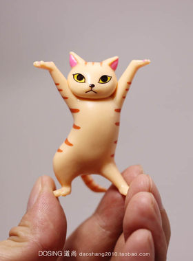 妖娆猫猫咪笔架小猫笔托
