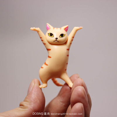 妖娆猫猫咪笔架小猫笔托